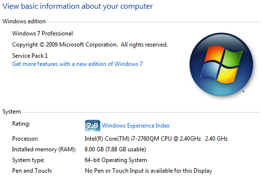 Windows 體驗指數凍結 [已解決]