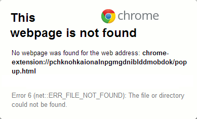 修复 Google Chrome 错误 6 (net::ERR_FILE_NOT_FOUND)