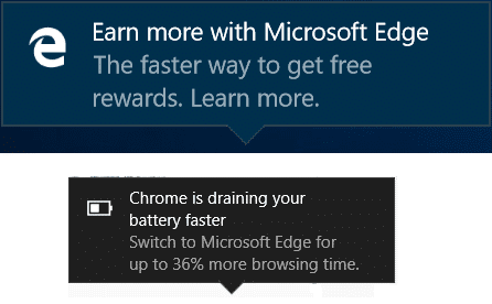 禁用 Windows 10 Microsoft Edge 通知