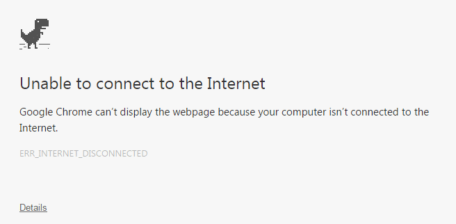 修復 Chrome 中的 ERR_INTERNET_DISCONNECTED