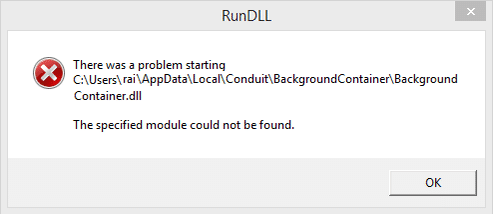 修復啟動時的BackgroundContainer.dll錯誤